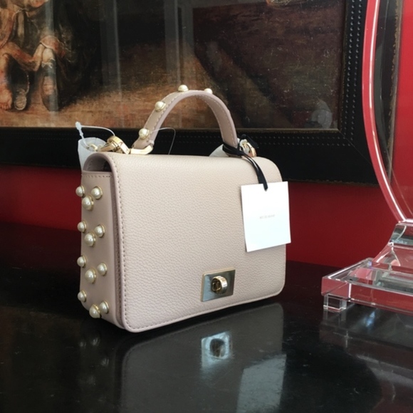 kate spade Pearl Beige MINI Shoulder Bag Purse - Picture 3 of 7
